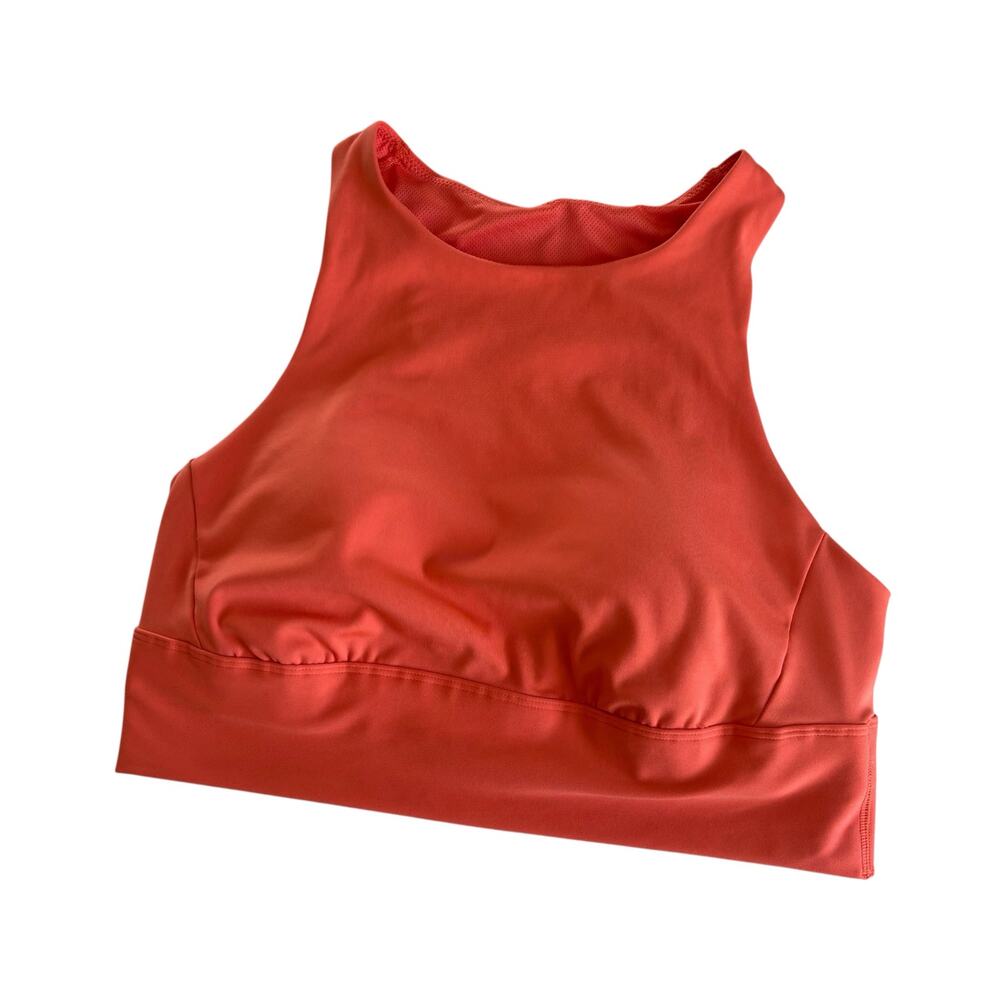 All in Motion Coral High Neck Sports Bra Women’s Large Activewear Athleisure